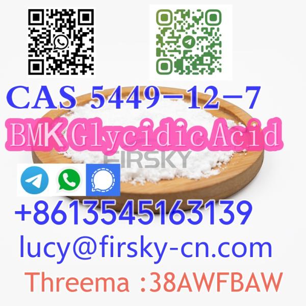 whatspp8613343947294  CAS 5449127 Raw Material BMK Glycidic Acid
